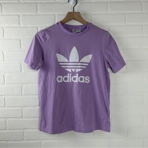 Adidas Lavender Crew Neck Tee